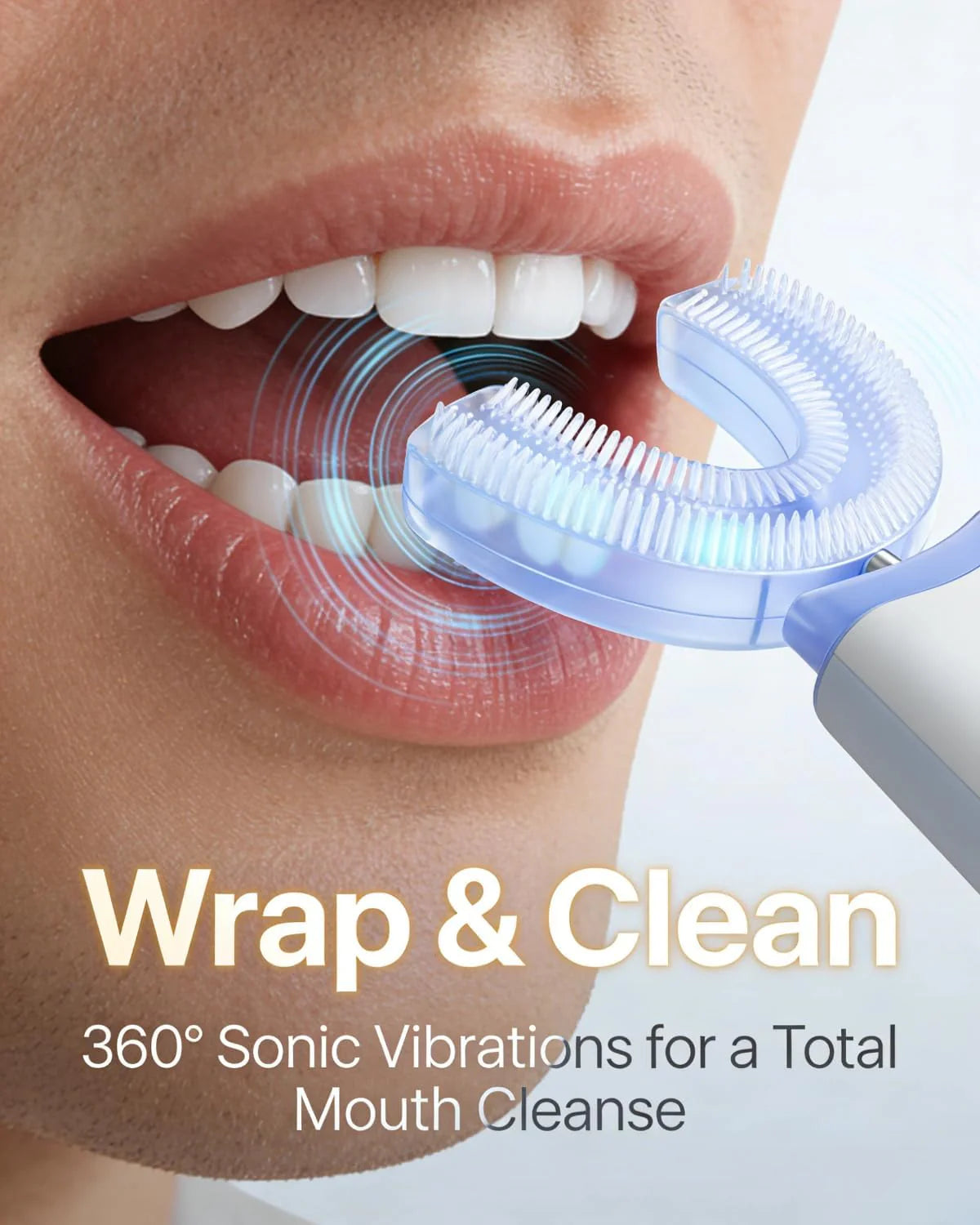 Lusailstore | Adult U-Shaped Electric Toothbrush